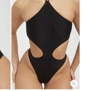 Riot Swim Elayna One Piece - Eclipse
 One piece Halter Neck and Side Cut-Outs